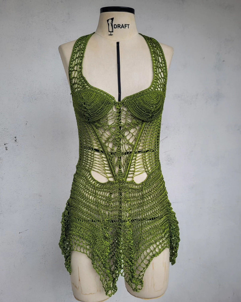 Arachne's Lace Corset-dress (CUSTOM-MADE)