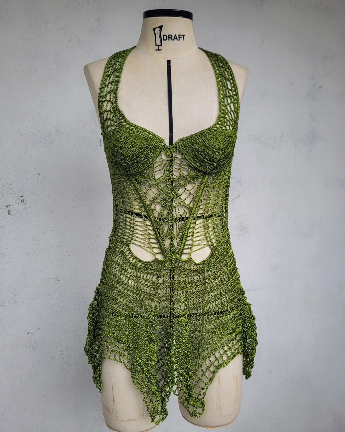 Arachne's Lace Corset-dress (CUSTOM-MADE)
